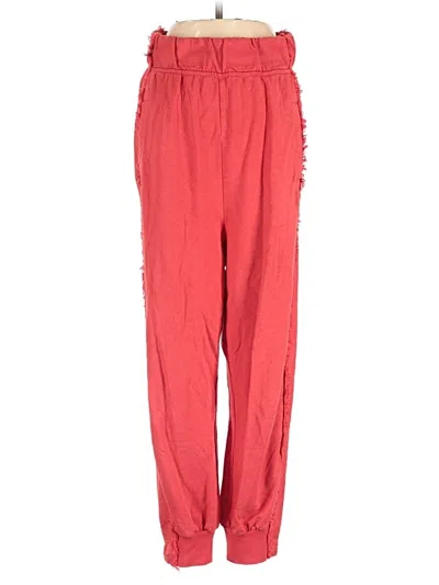 Pre-owned Fp Movement Casual Pants In Red