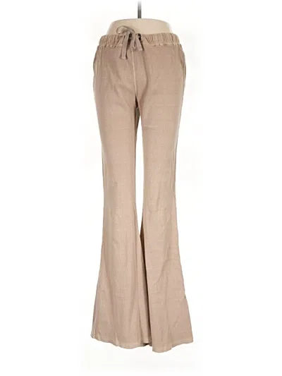 Pre-owned Fp Movement Dress Pants In Tan