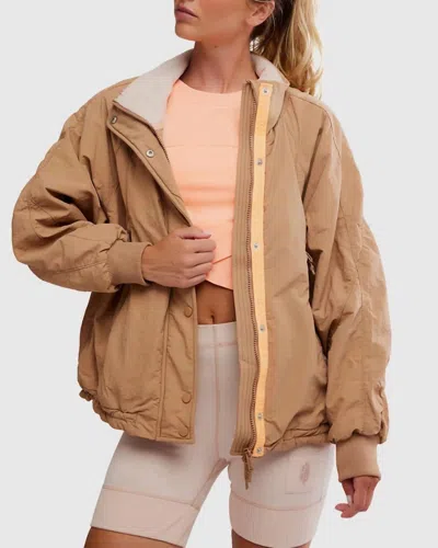 Fp Movement Field Tripper Jacket In Light Camel Combo In Multi