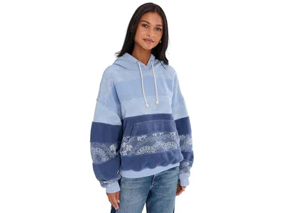 Fp Movement Final Call Hoodie Logo Cr In Blue