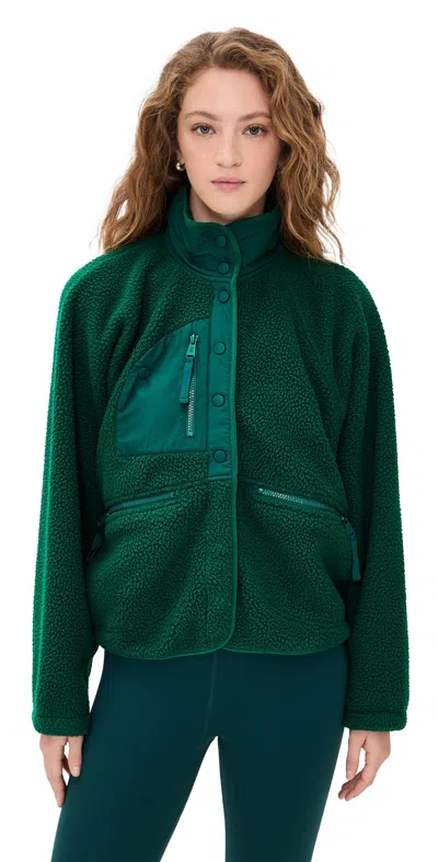 Fp Movement Hit The Slopes Jacket Evergreen In Green
