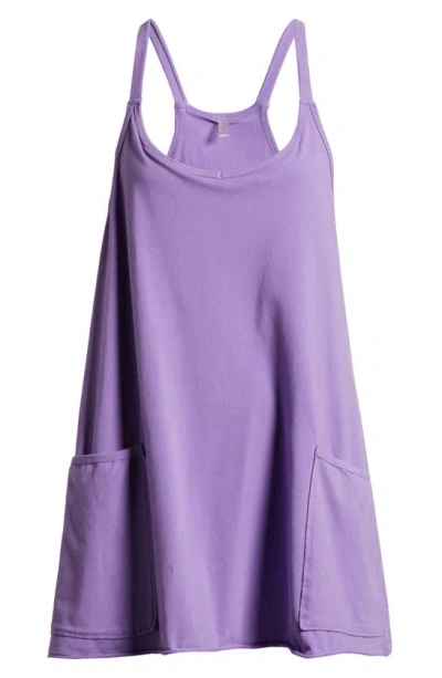 Fp Movement Hot Shot Racerback Tank Minidress In Super Berry