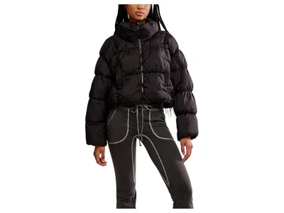Fp Movement In A Bubble Puffer Jacket In Black