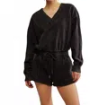 Fp Movement Intercept Romper In Black In Black