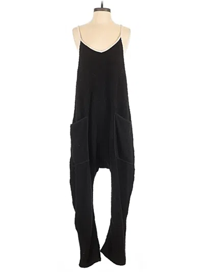 Pre-owned Fp Movement Jumpsuit In Black