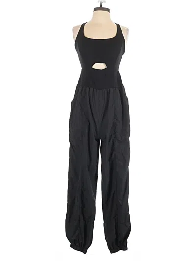 Pre-owned Fp Movement Jumpsuit In Black