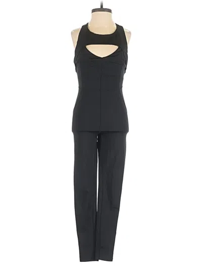 Pre-owned Fp Movement Jumpsuit In Black
