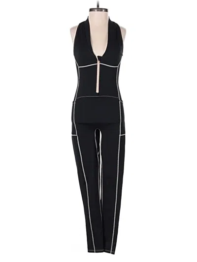 Pre-owned Fp Movement Jumpsuit In Black