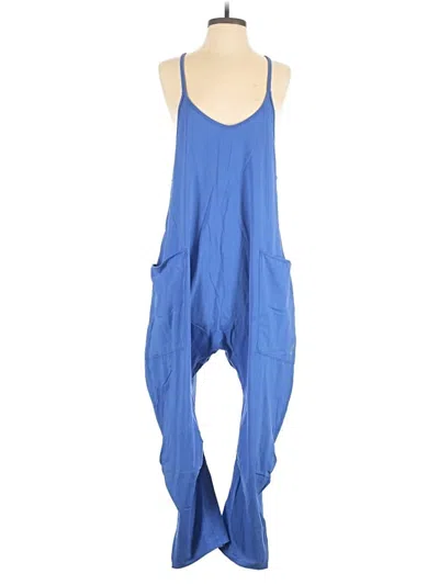 Pre-owned Fp Movement Jumpsuit In Blue