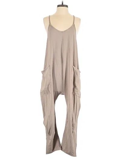 Pre-owned Fp Movement Jumpsuit In Gray