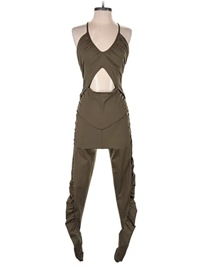 Pre-owned Fp Movement Jumpsuit In Green