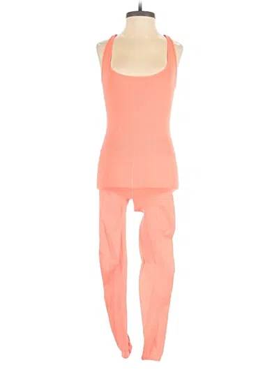 Pre-owned Fp Movement Jumpsuit In Orange