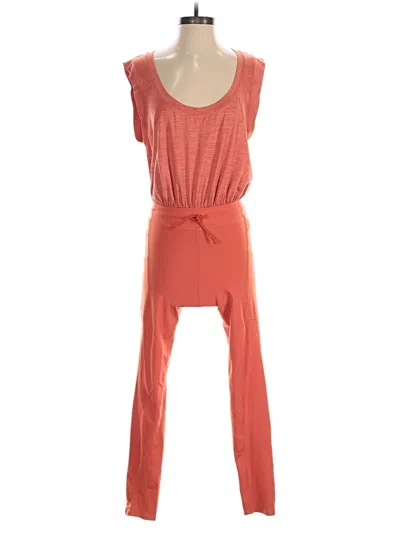 Pre-owned Fp Movement Jumpsuit In Orange