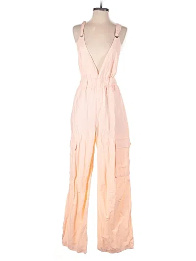 Pre-owned Fp Movement Jumpsuit In Pink