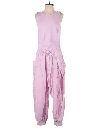 Pre-owned Fp Movement Jumpsuit In Pink