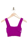 Fp Movement Karma Square Neck Sports Bra In Soft Violet