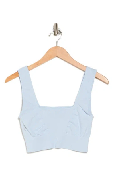 Fp Movement Karma Square Neck Sports Bra In Blue