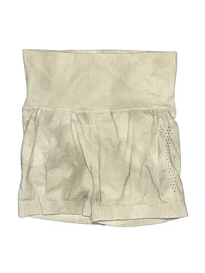 Pre-owned Fp Movement Khaki Shorts In Gold