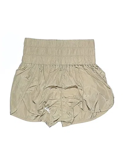 Pre-owned Fp Movement Khaki Shorts In Gold