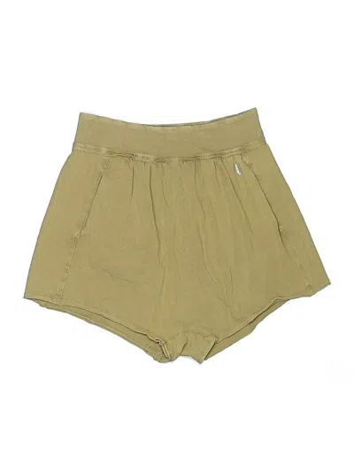 Pre-owned Fp Movement Khaki Shorts In Gold