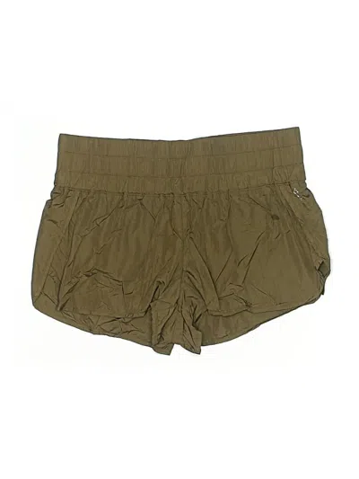 Pre-owned Fp Movement Khaki Shorts In Green