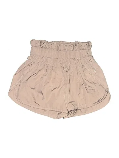 Pre-owned Fp Movement Khaki Shorts In Tan