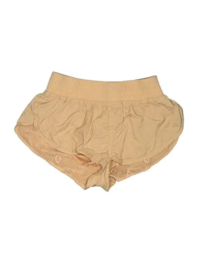 Pre-owned Fp Movement Khaki Shorts In Tan