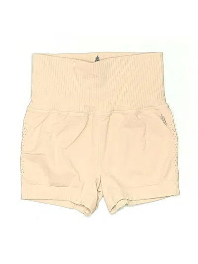 Pre-owned Fp Movement Khaki Shorts In Tan