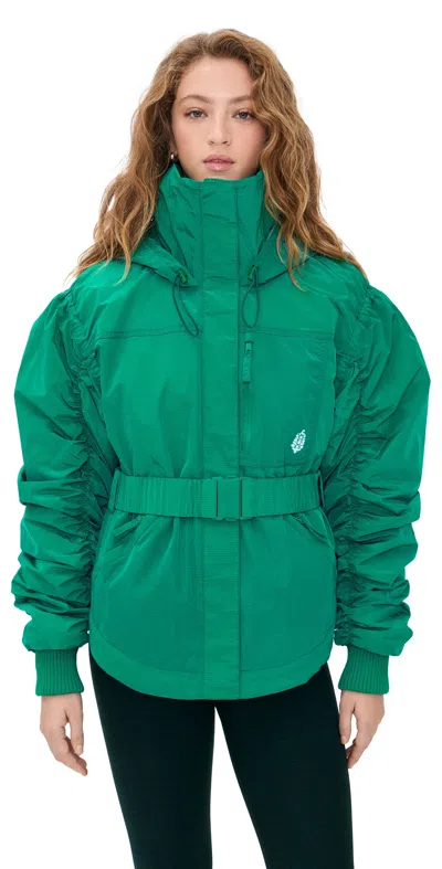 Fp Movement Lift Laugh Love Jacket Green Glow