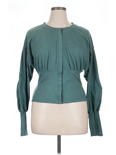 Fp Movement Long Sleeve Blouse In Teal