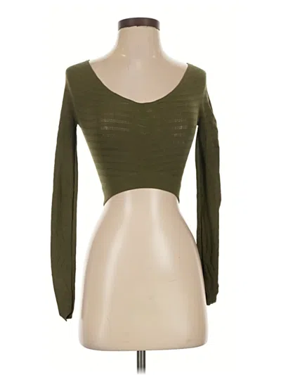 Pre-owned Fp Movement Long Sleeve T-shirt In Green
