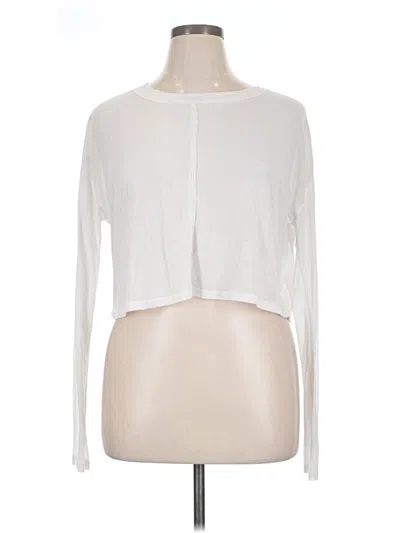 Pre-owned Fp Movement Long Sleeve T-shirt In Ivory