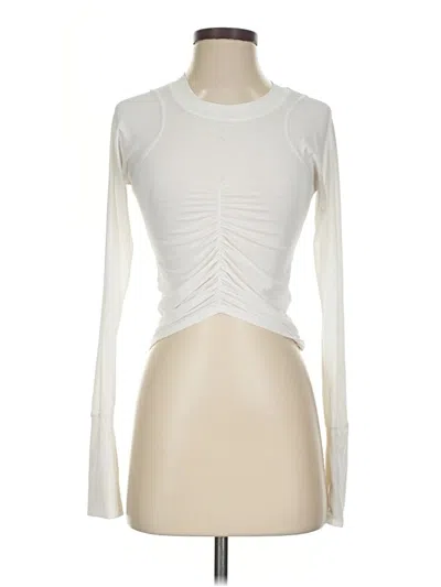 Pre-owned Fp Movement Long Sleeve T-shirt In Ivory