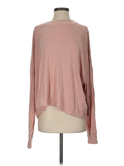Pre-owned Fp Movement Long Sleeve T-shirt In Pink