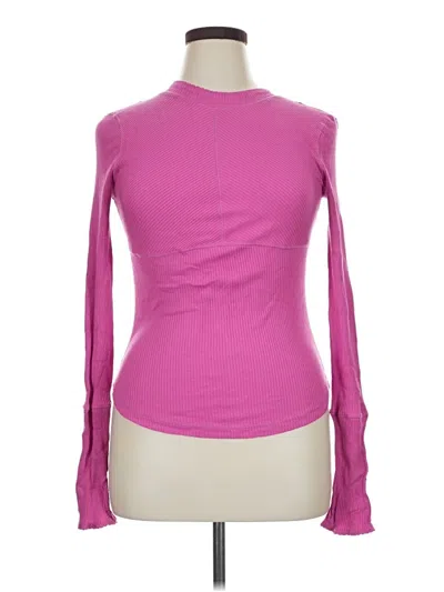 Pre-owned Fp Movement Long Sleeve T-shirt In Pink