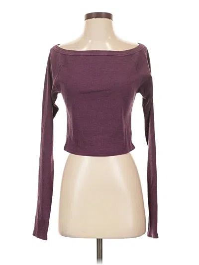 Pre-owned Fp Movement Long Sleeve T-shirt In Purple