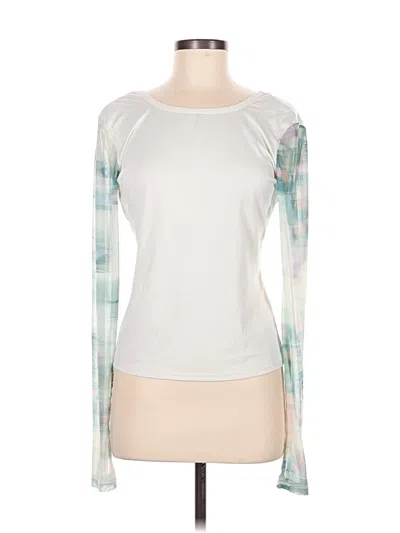 Pre-owned Fp Movement Long Sleeve T-shirt In White