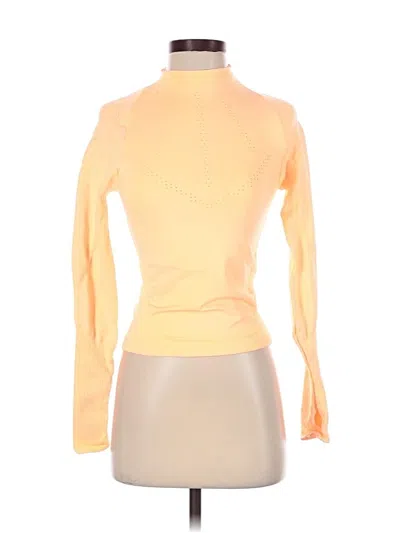 Pre-owned Fp Movement Long Sleeve Turtleneck In Orange