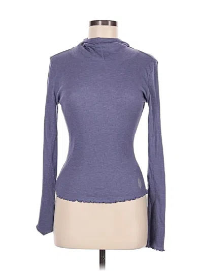 Pre-owned Fp Movement Long Sleeve Turtleneck In Purple
