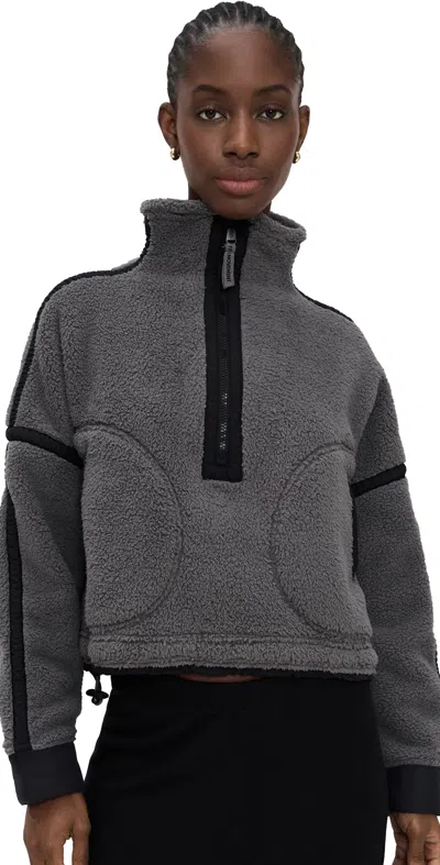 Fp Movement Mountain High Half Zip Fleece Gunmetal