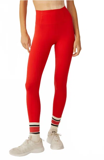 Fp Movement Never Better High Waist Leggings In Red