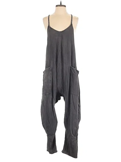 Pre-owned Fp Movement Overalls In Gray