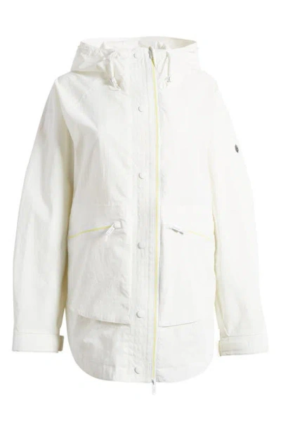 Fp Movement Packable Waterproof Rain Jacket In Painted White