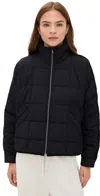 Fp Movement Pippa Packable Puffer Jacket Black In Black