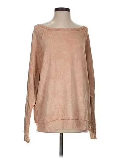 Pre-owned Fp Movement Pullover Sweater In Tan