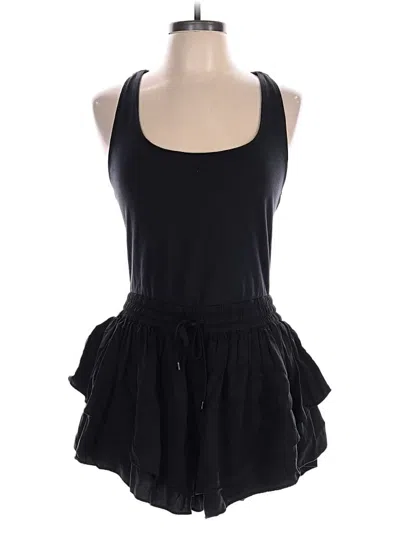 Pre-owned Fp Movement Romper In Black