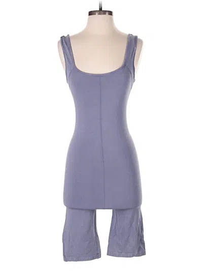 Pre-owned Fp Movement Romper In Blue