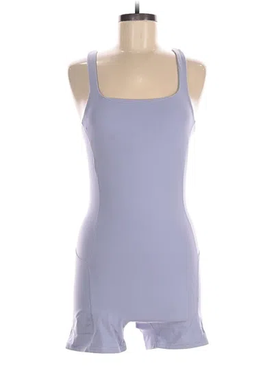 Pre-owned Fp Movement Romper In Blue