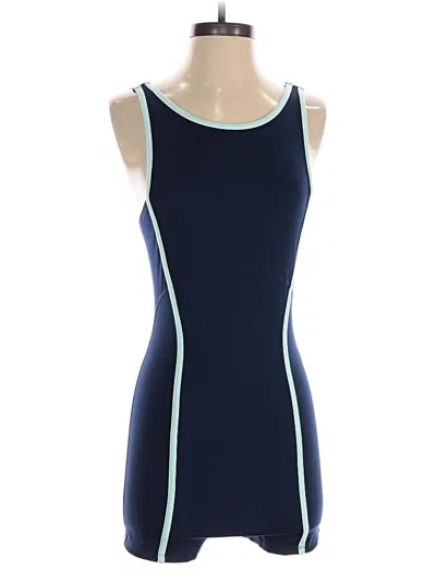 Pre-owned Fp Movement Romper In Blue