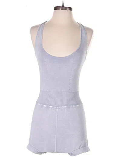 Pre-owned Fp Movement Romper In Gray
